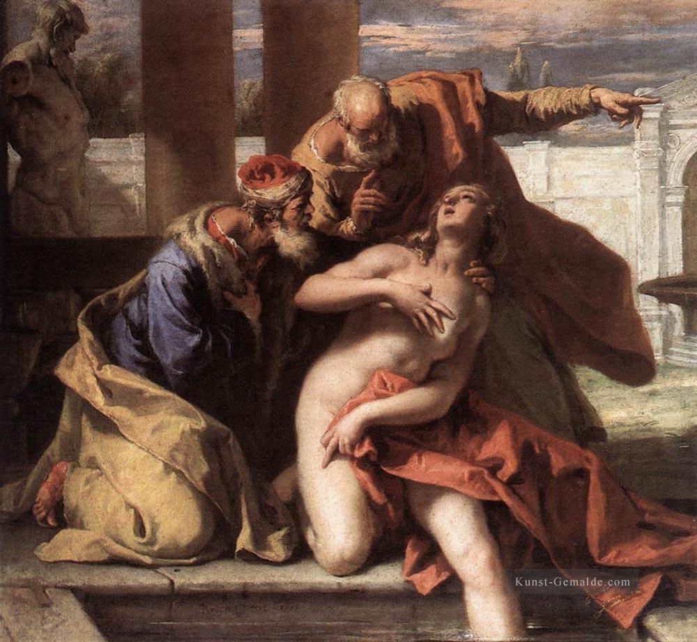 Susanna und die Ältesten Sebastiano Ricci Ölgemälde